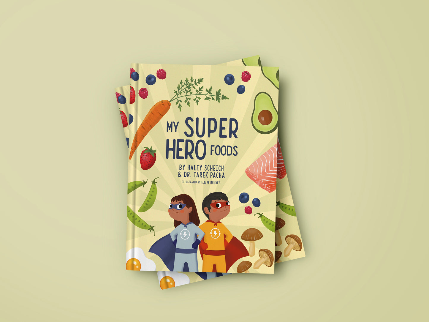 My SuperHero Foods/Sleep Hardcover Book Bundle (10% off!)