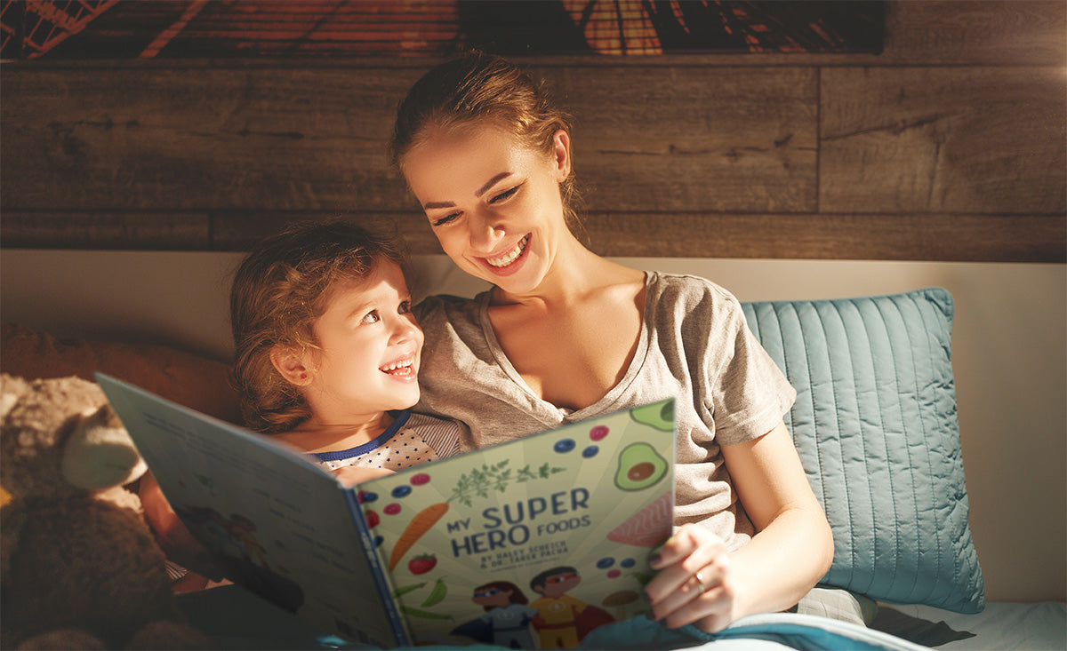 My SuperHero Foods/Sleep Hardcover Book Bundle (25% off!)
