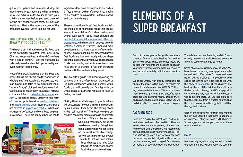 Sunny Side Up: A 28-Day Breakfast Meal Plan for Busy Families PAPERBACK