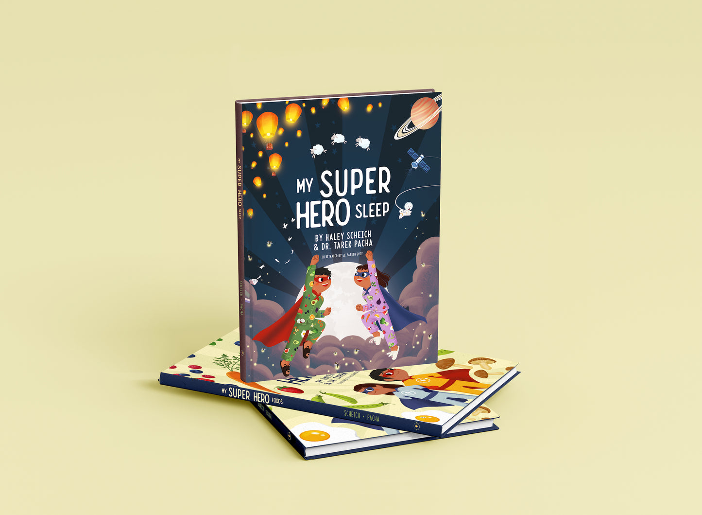 My SuperHero Foods/Sleep Hardcover Book Bundle (10% off!)
